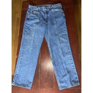 Carhartt Men's 36x30 Cotton Denim Blue Jeans RN#14806